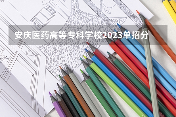 安庆医药高等专科学校2023单招分数线（2022年安庆医药高等专科学校招生章程）