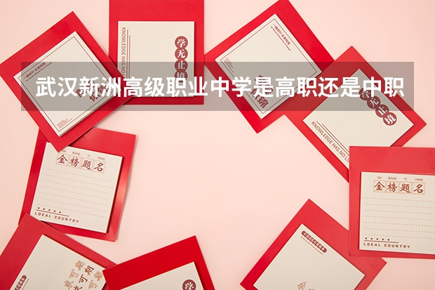 武汉新洲高级职业中学是高职还是中职学校 武汉新洲高级职业中学好不好考