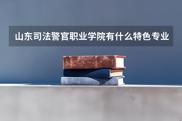 山东司法警官职业学院有什么特色专业，专业排名如何