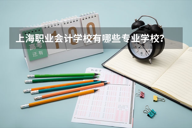 上海职业会计学校有哪些专业学校？
