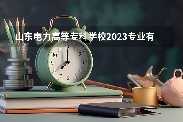 山东电力高等专科学校2023专业有哪些？