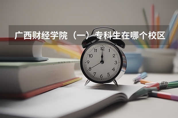 广西财经学院（一）专科生在哪个校区