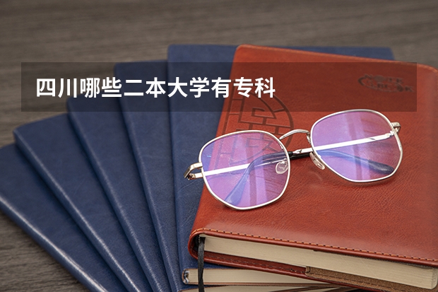 四川哪些二本大学有专科